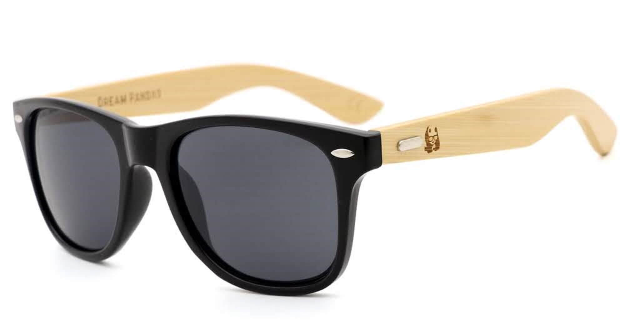 Black Bamboo Wood Sunglasses